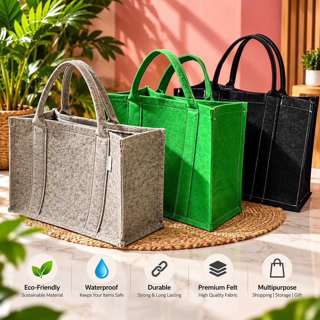 ক্যারি ব্যাগ — Large Carry Bag (14x16x6)